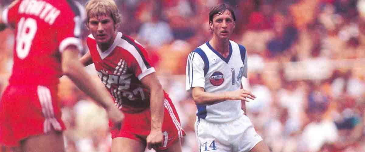 Johan Cruijff bij Aztecs Los Angeles