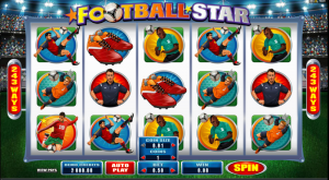 gokkast football star