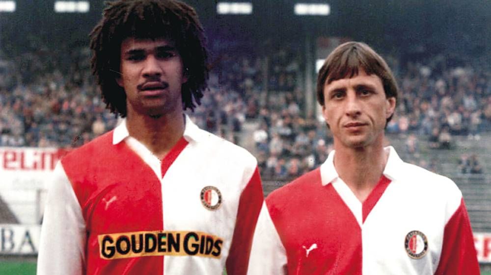 Ruud Gullit en Johan Cruijff