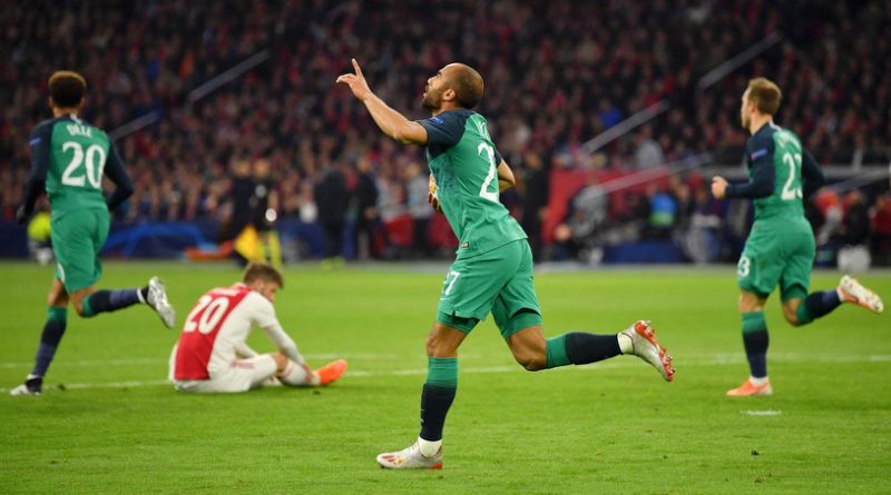 Lucas Moura vs Ajax