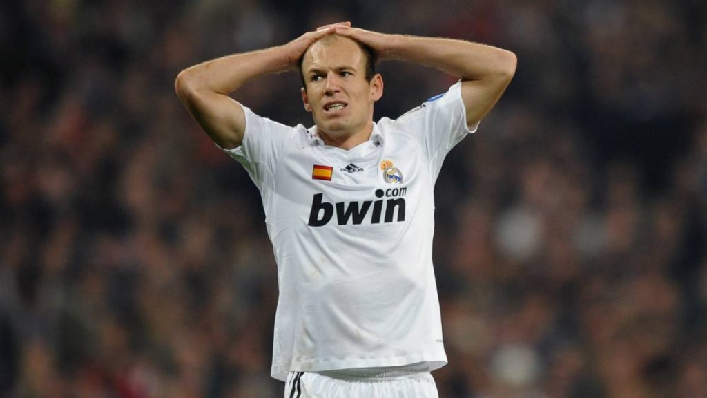 Arjen Robben Real Madrid