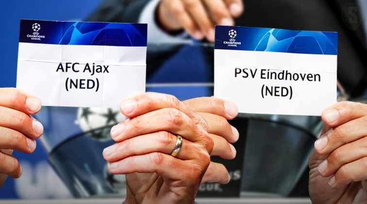 Loting Nyon voorronde champions league ajax en psv