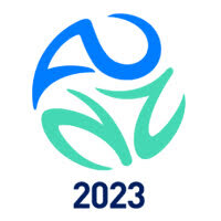 Competition logo for WK 2023 Vrouwen