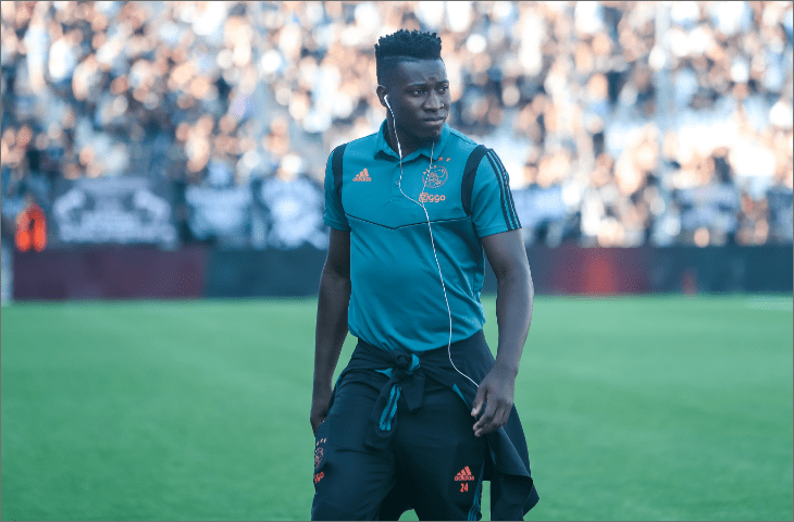 onana ajax keeper in stadion