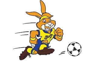 EK voetbal 1992 mascotte Rabbit