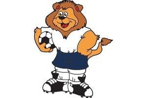 EK voetbal 1996 mascotte goliath
