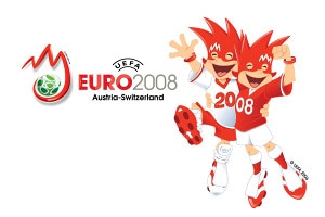 EK voetbal 2008 mascotte trix en flix