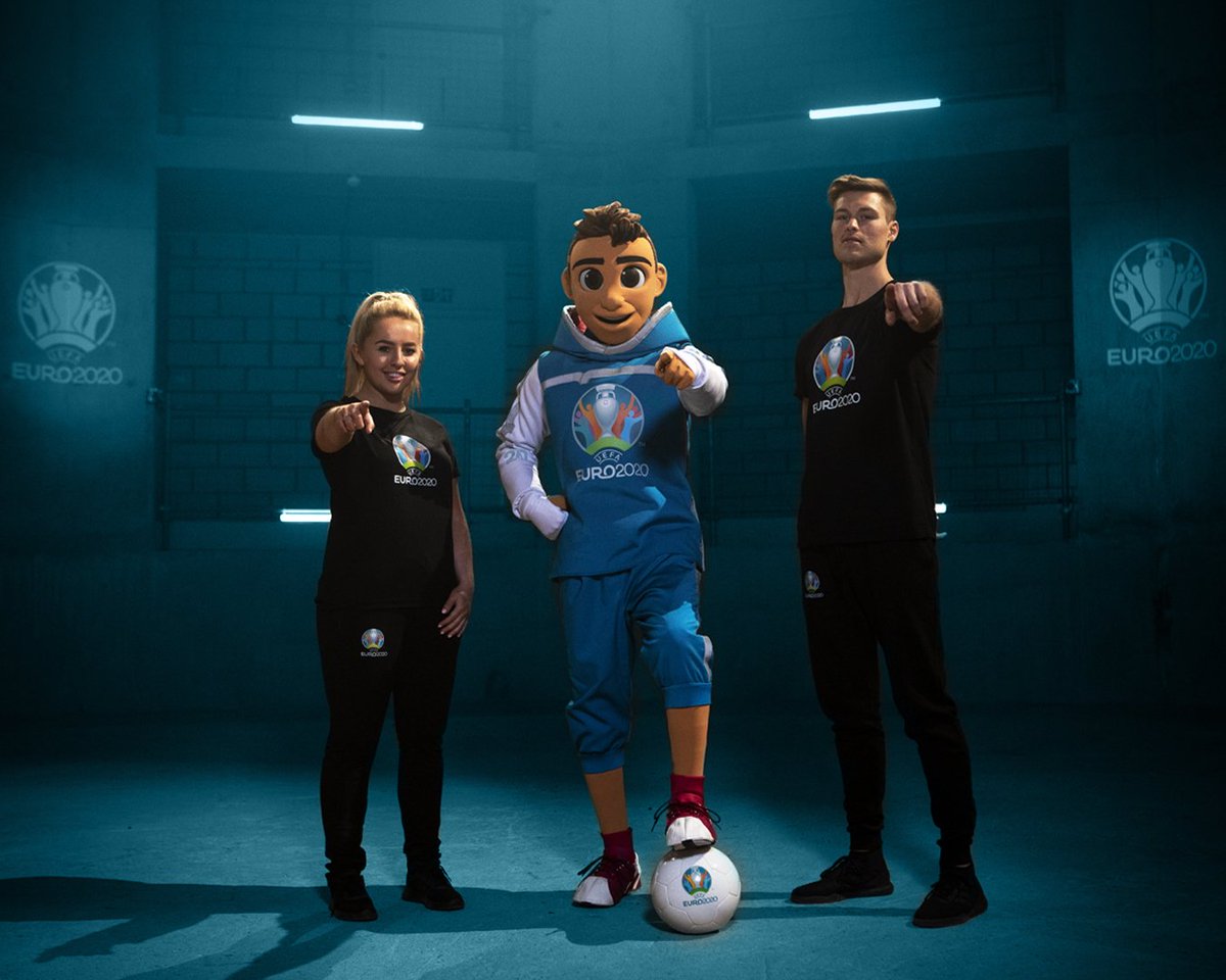 Skillzy mascotte EK voetbal 2020
