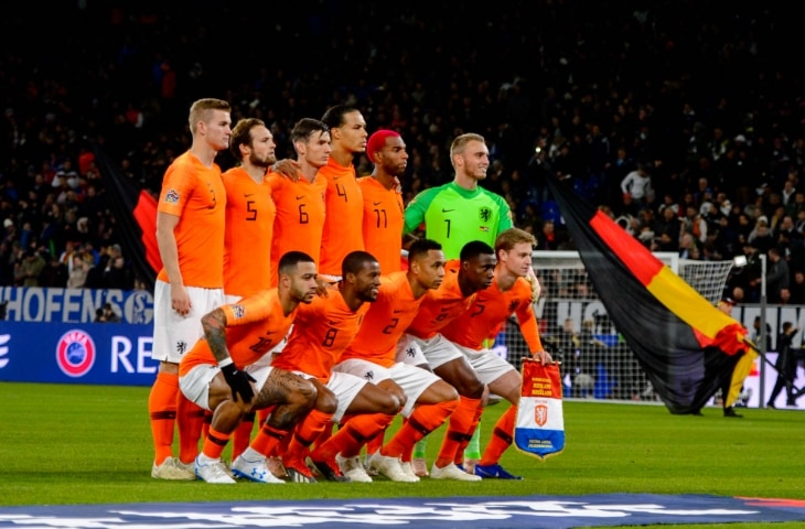 nederlands elftal foto