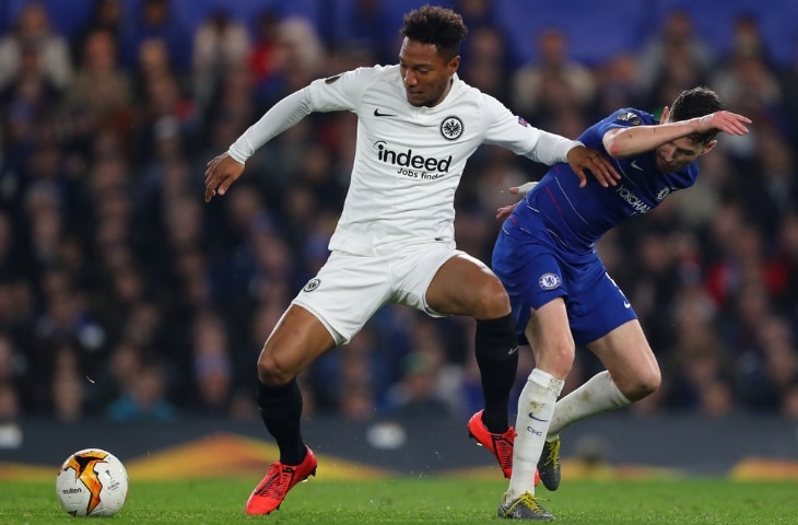 jonathan de guzman eintracht frankfurt actie wedstrijd