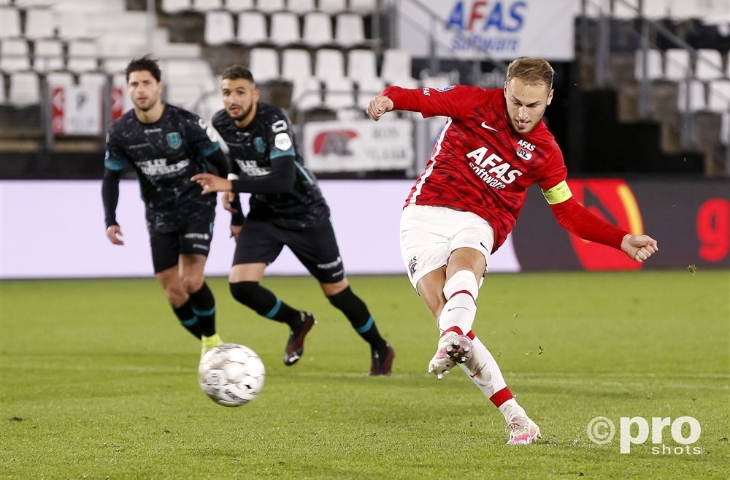 teun koopmeiners az schiet penalty