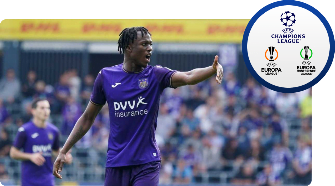 Wedden op Anderlecht in Europa