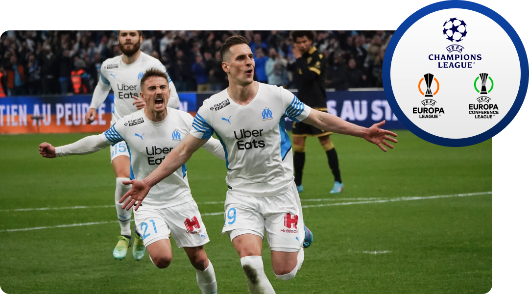 Wedden op Olympique Marseille in Europa