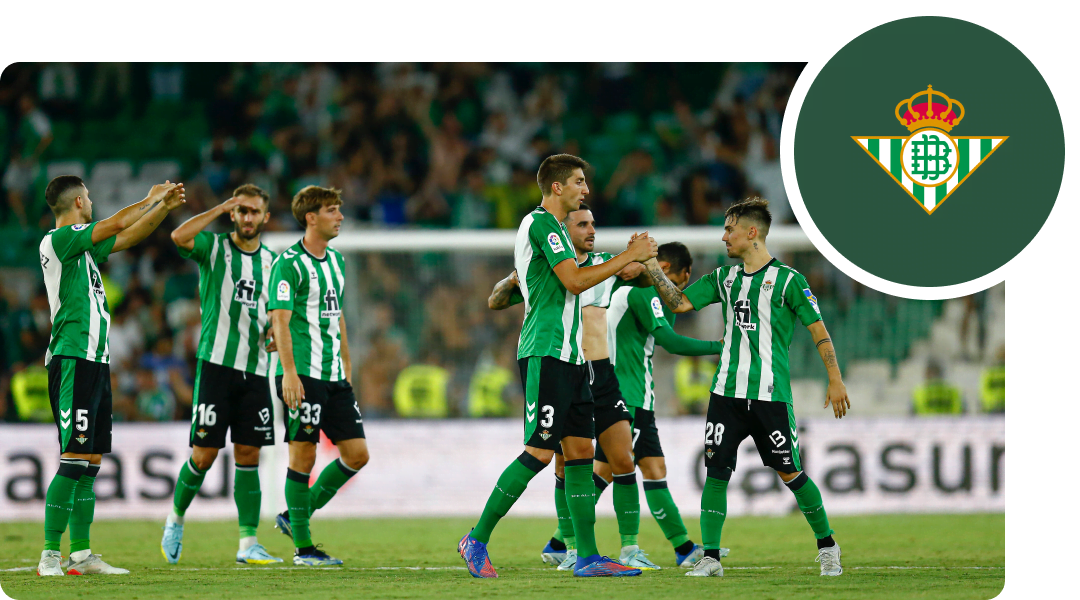 wedden op real betis in de la liga logo